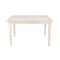 International Concepts Rectangle Table with Butterfly Extension, Unfinished, 32 in W, 48 in L, 30 in H, Wood, Unfinished K-T32X-30S - alternate 2